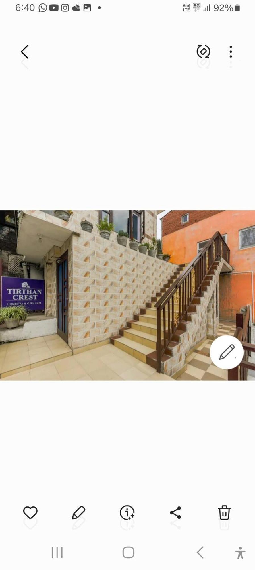 Tirthan Crest Homestay Banjār Kültér fotó